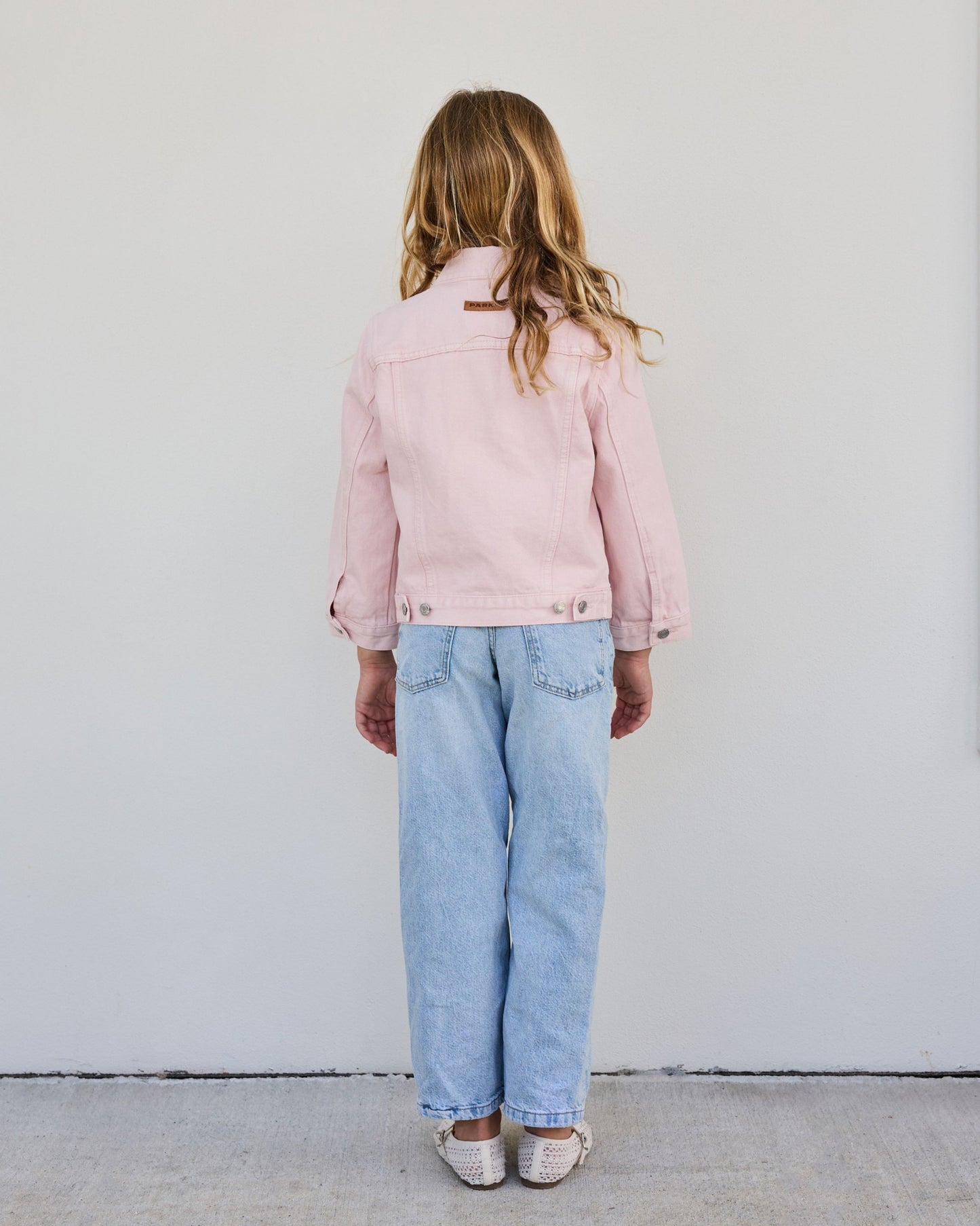 Kids Denim Jacket - Pink