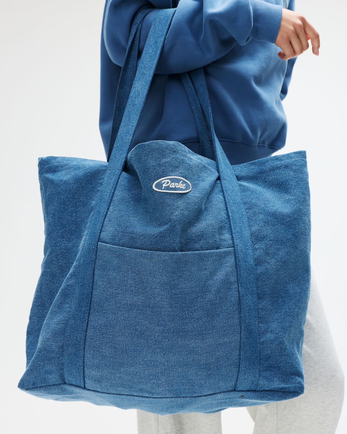 Denim Patch Tote - Vintage