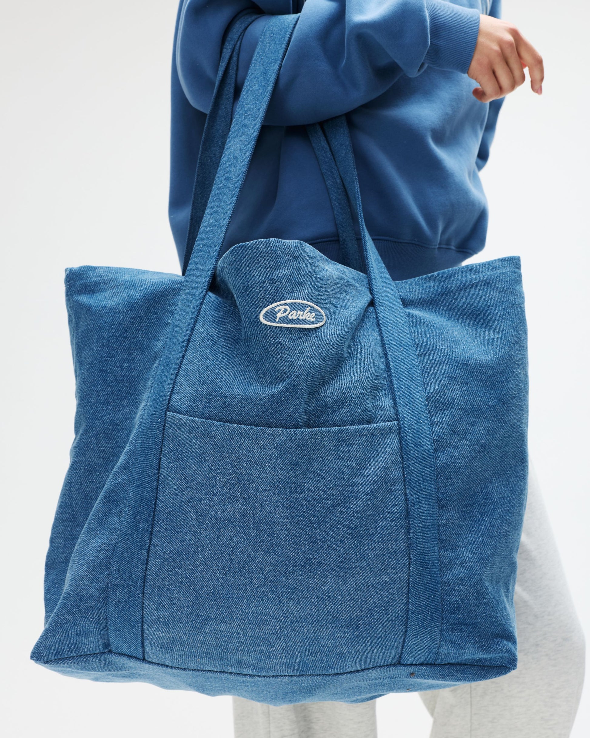 Denim Patch Tote - Vintage