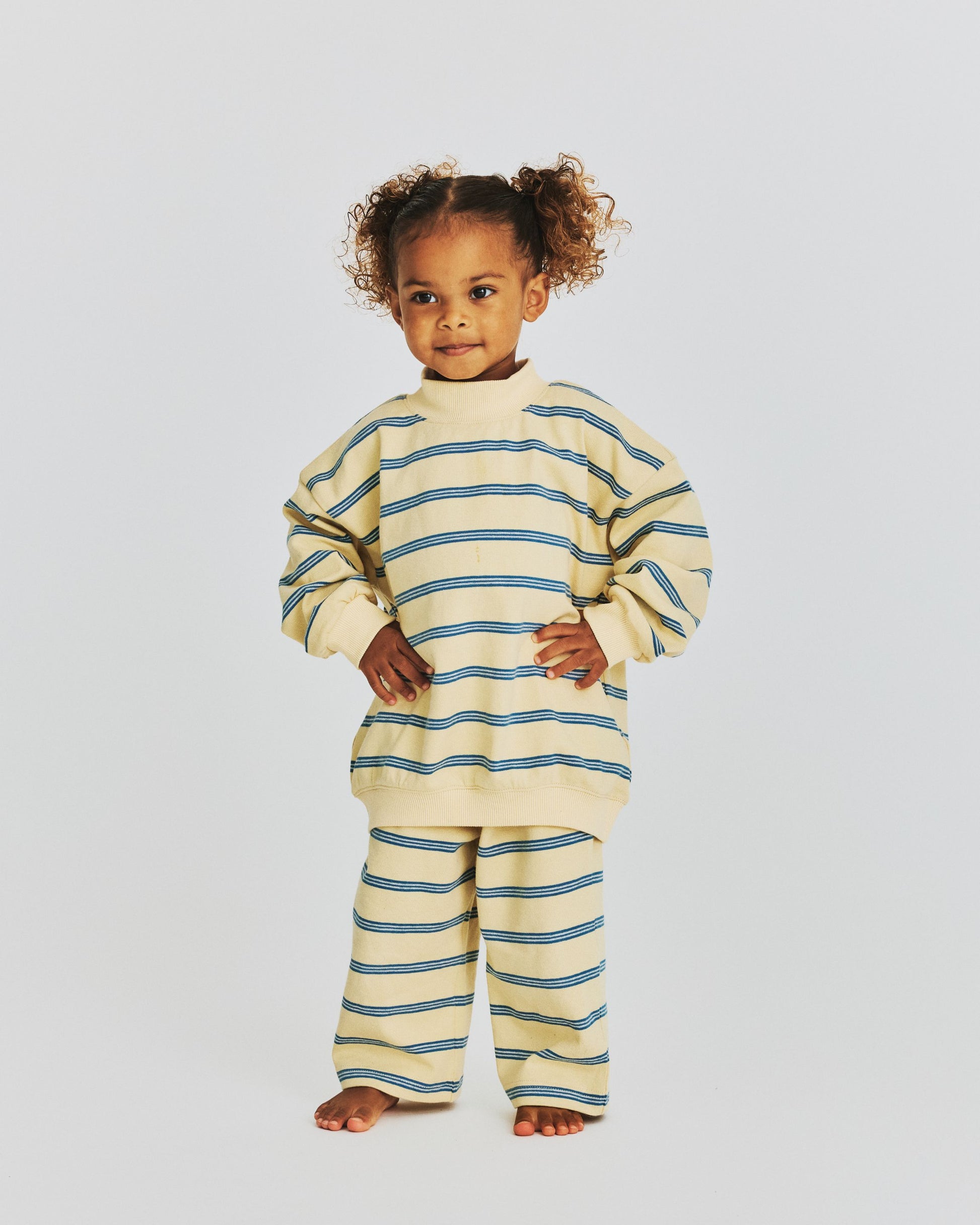 Kids Stripe Boxer Pants - Peel Stripe