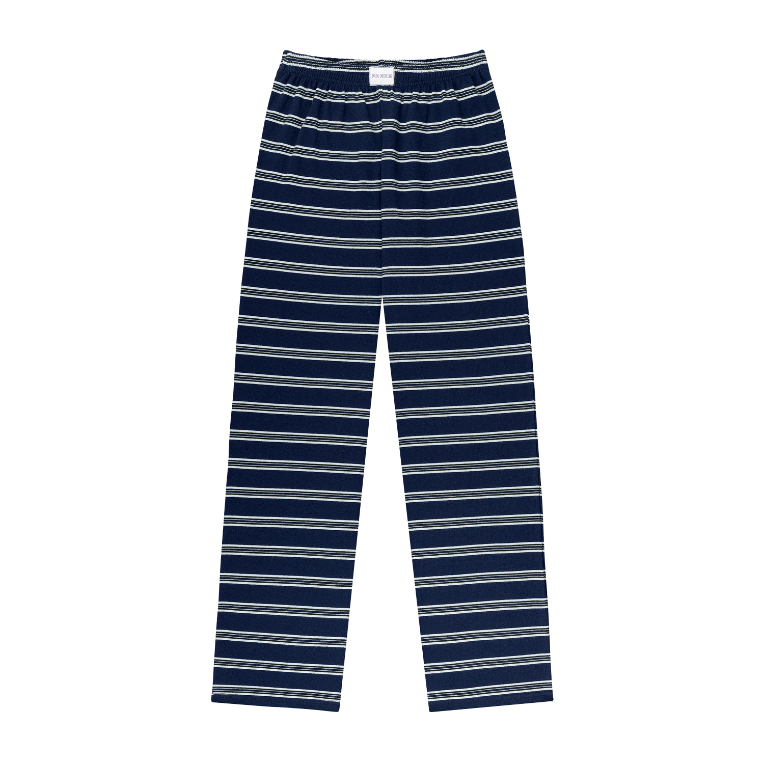 Holiday Striped Striped Cotton Boxer Pant -snowflake stripe