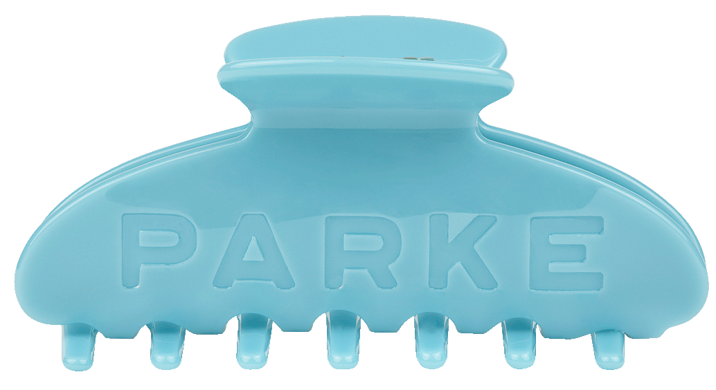 Holiday Claw Clip -baby blue 