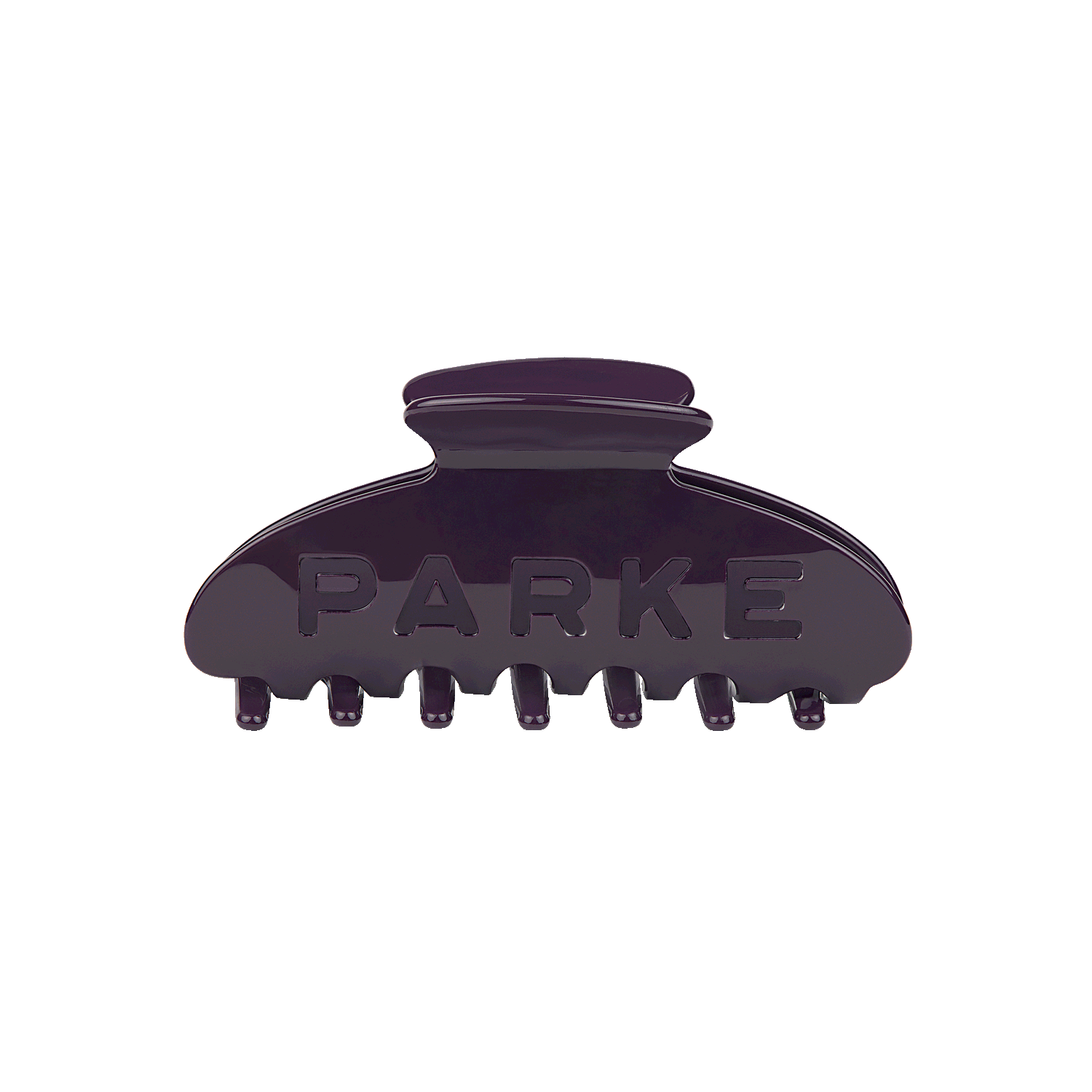 Tonal Claw Clip -eggplant