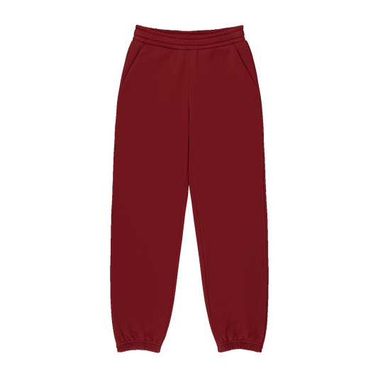 Holiday Drawstring Unisex Sweatpants -maroon