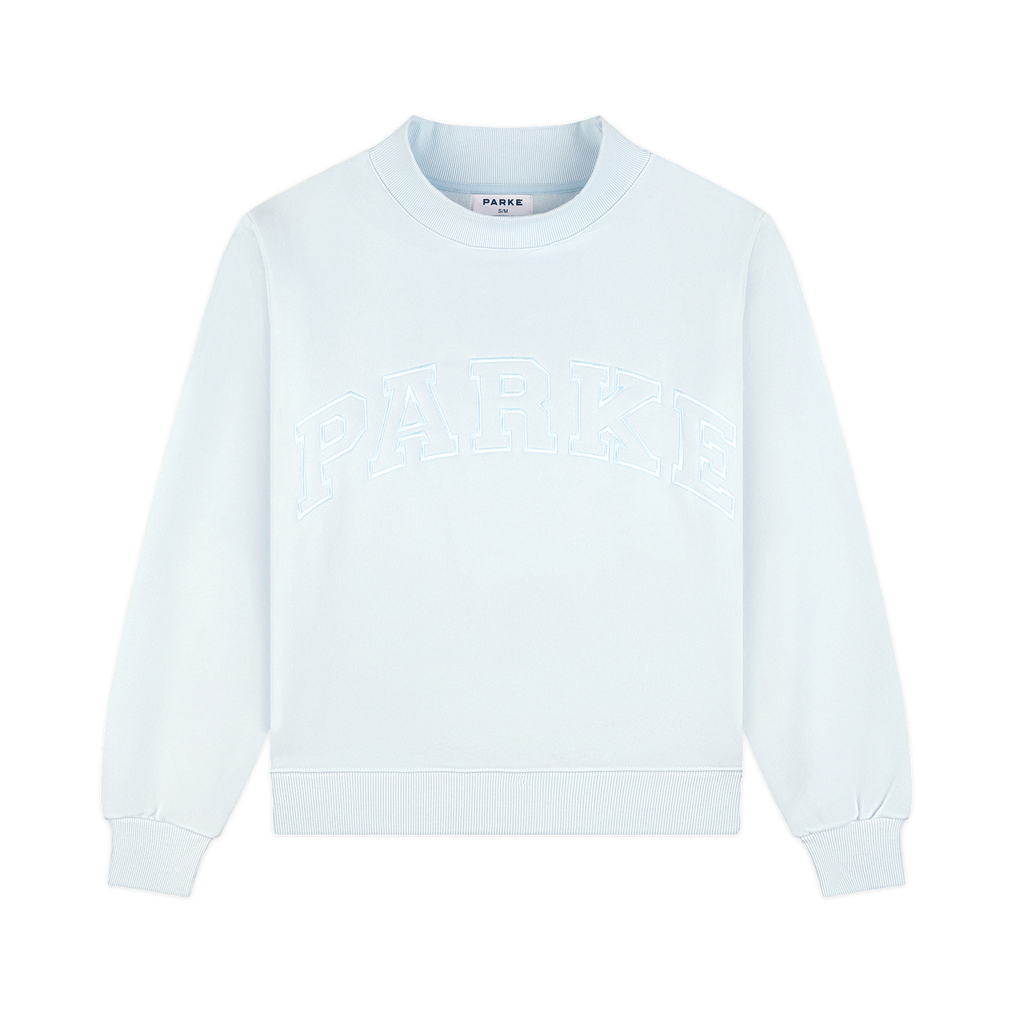 Monochrome Varsity Mockneck -arctic