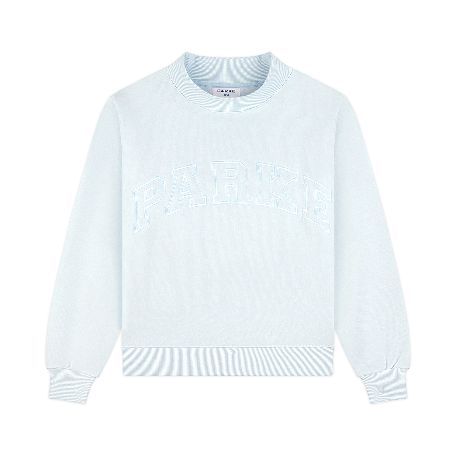 Monochrome Varsity Mockneck -arctic