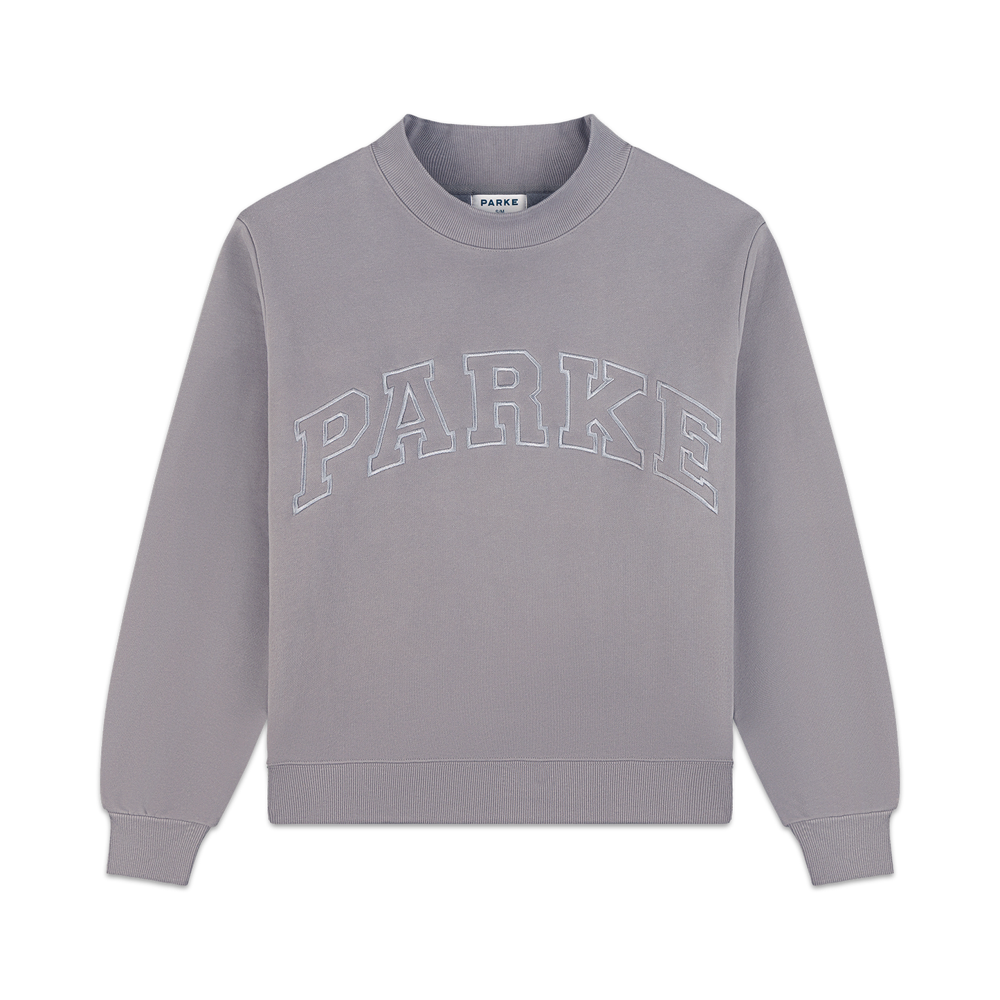 Monochrome Varsity Mockneck -stone