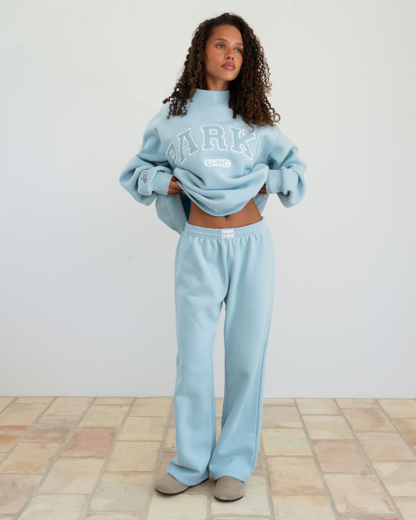 Boxer Sweatpants - Powder Blue