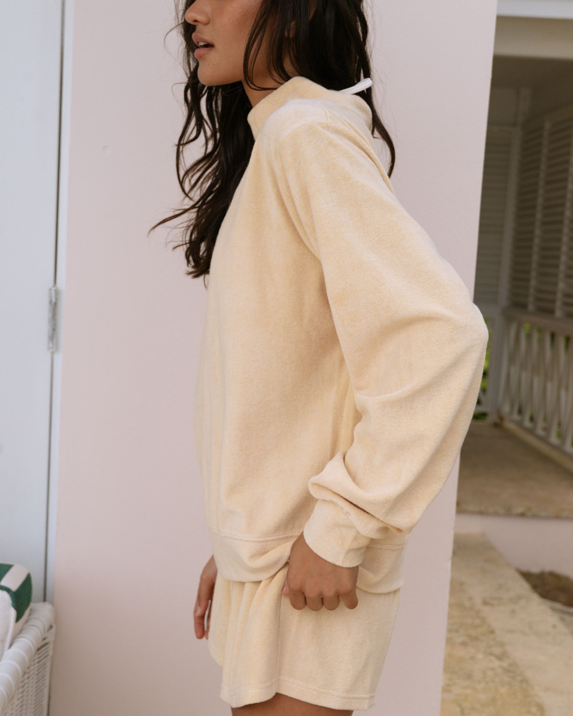 Towel Terry Classic Mockneck - Peel