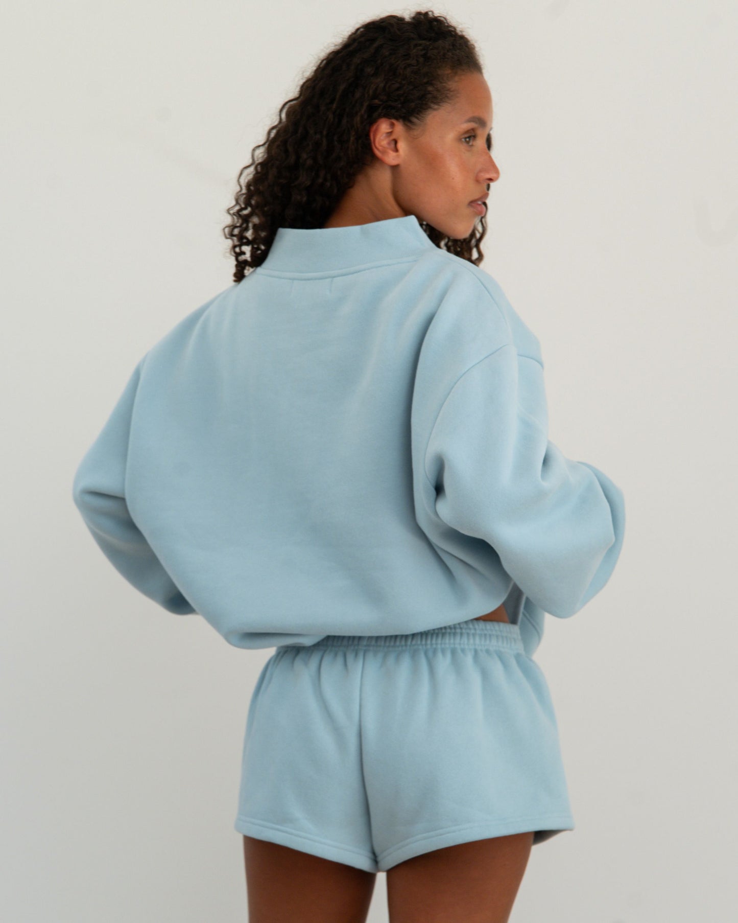Boxer Sweatshorts - Powder Blue