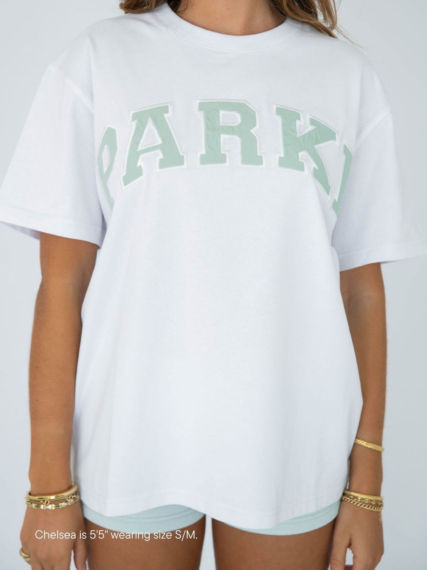 varsity tee -something blue