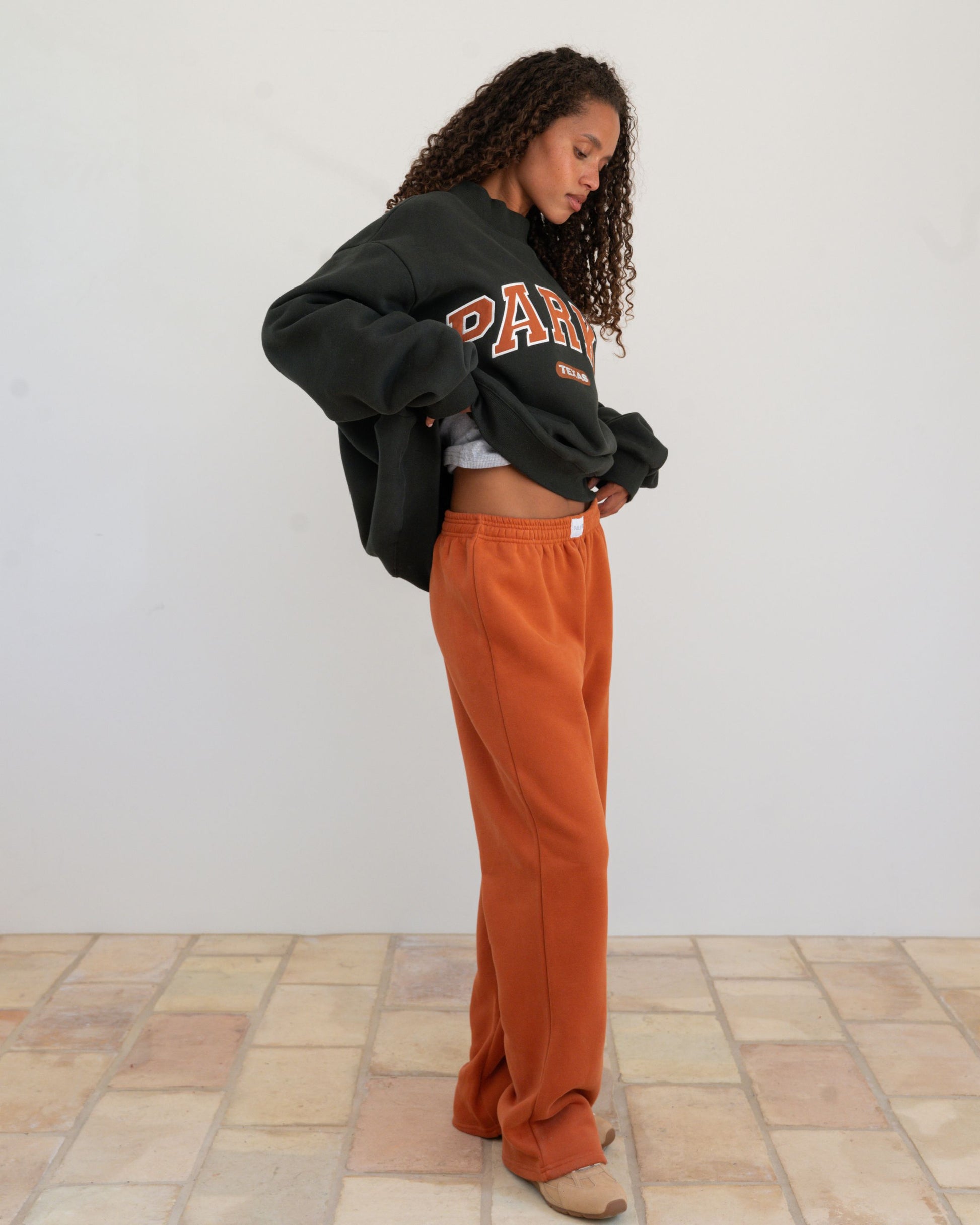 Boxer Sweatpants - Burnt Orange