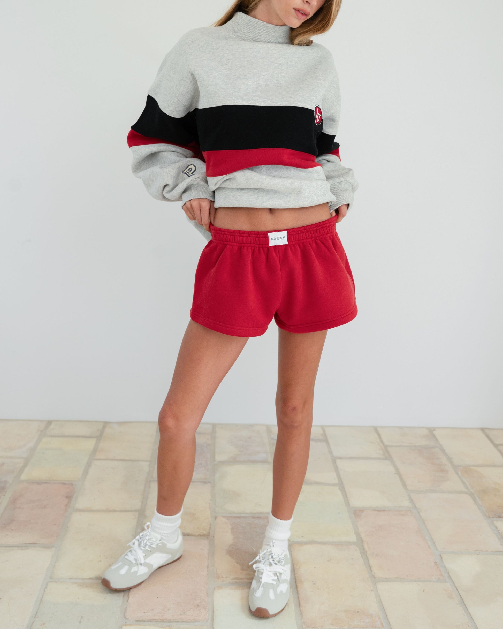Boxer Sweatshorts - Crimson