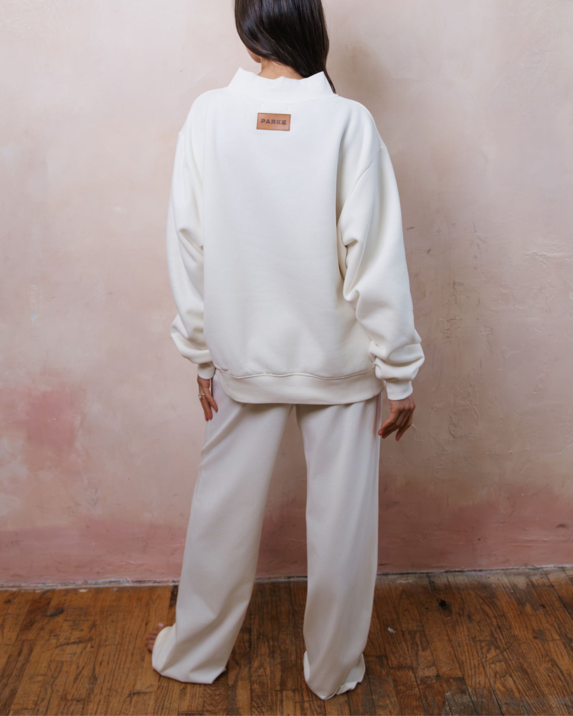 Cotton Boxer Pants - Pearl