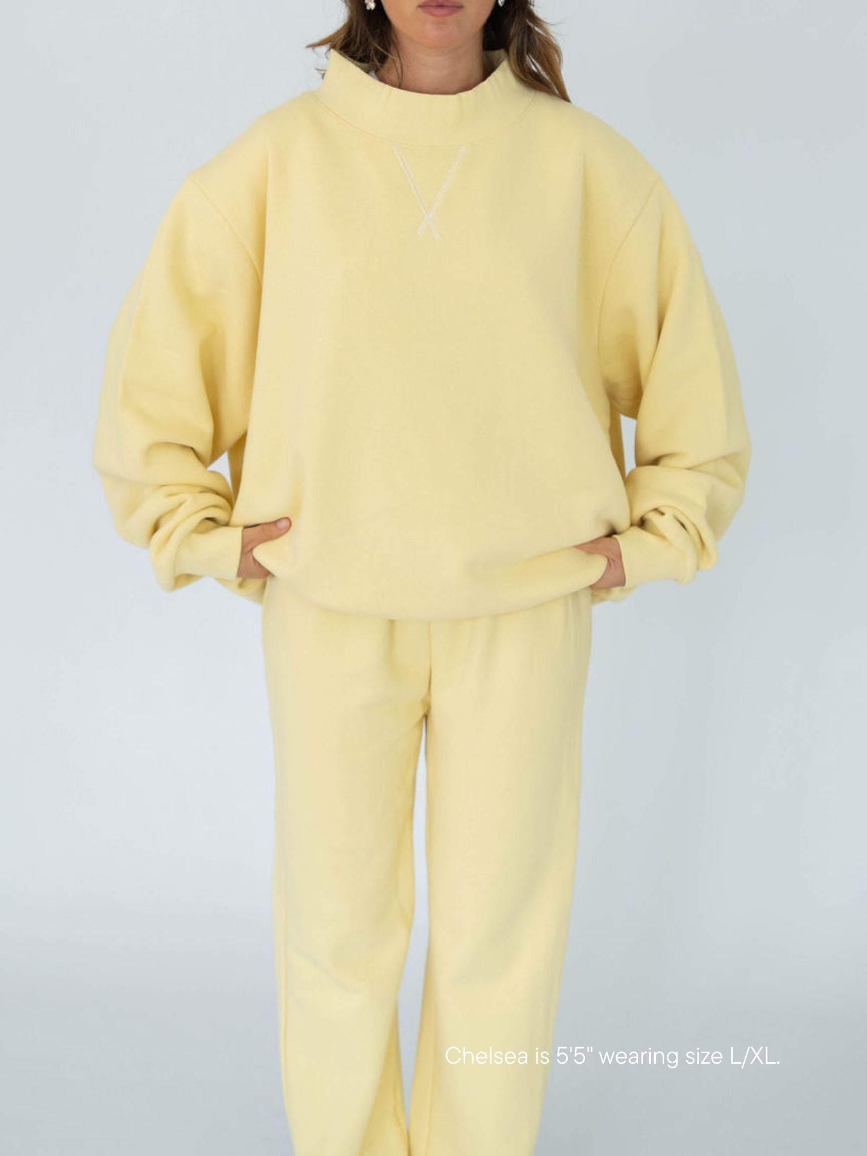 classic mockneck -peel