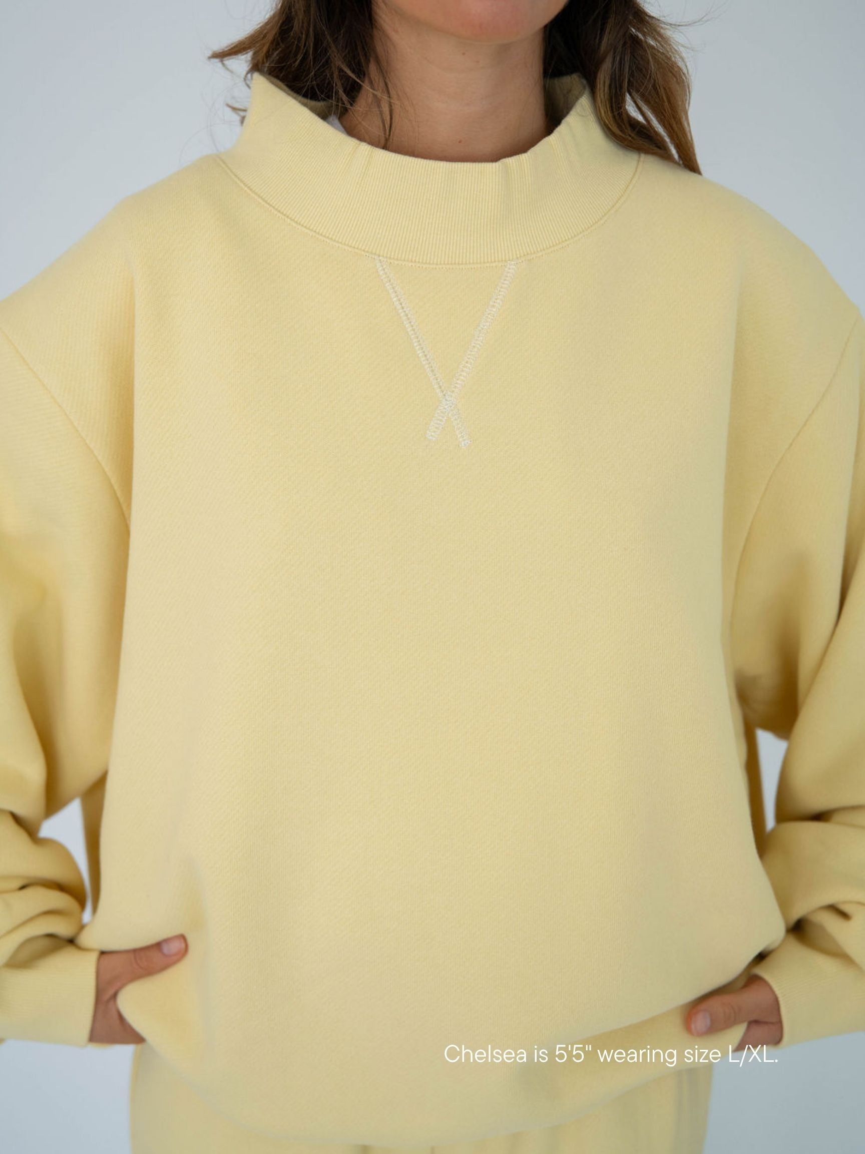 classic mockneck -peel