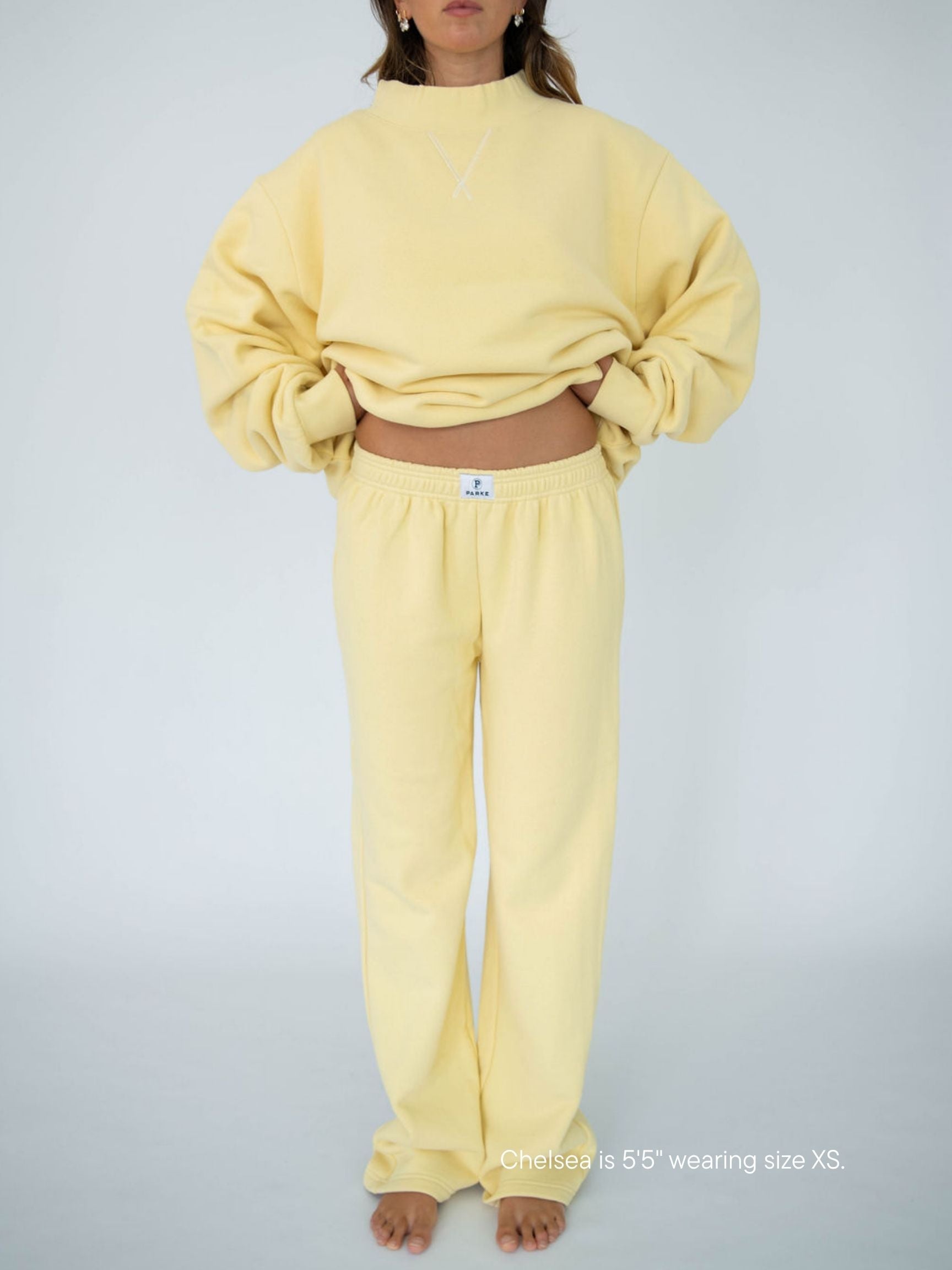 boxer sweatpants -peel