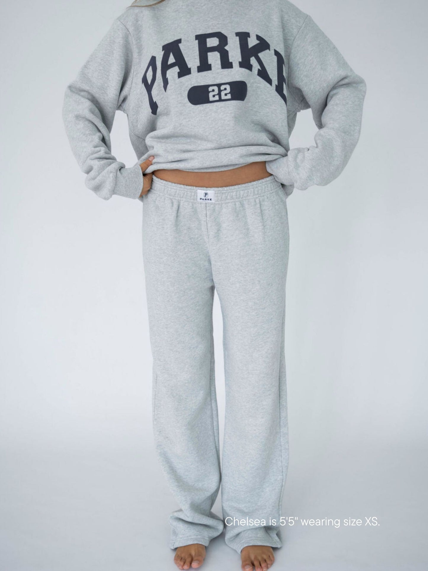 boxer sweatpants -classic grey