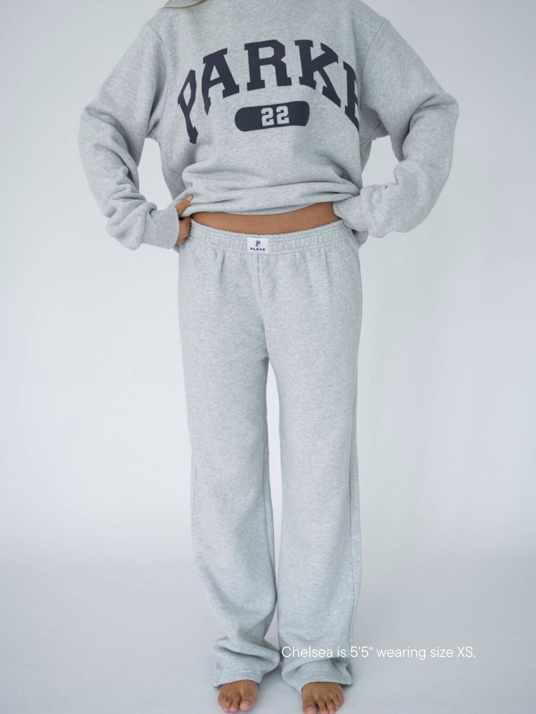 boxer sweatpants -classic grey