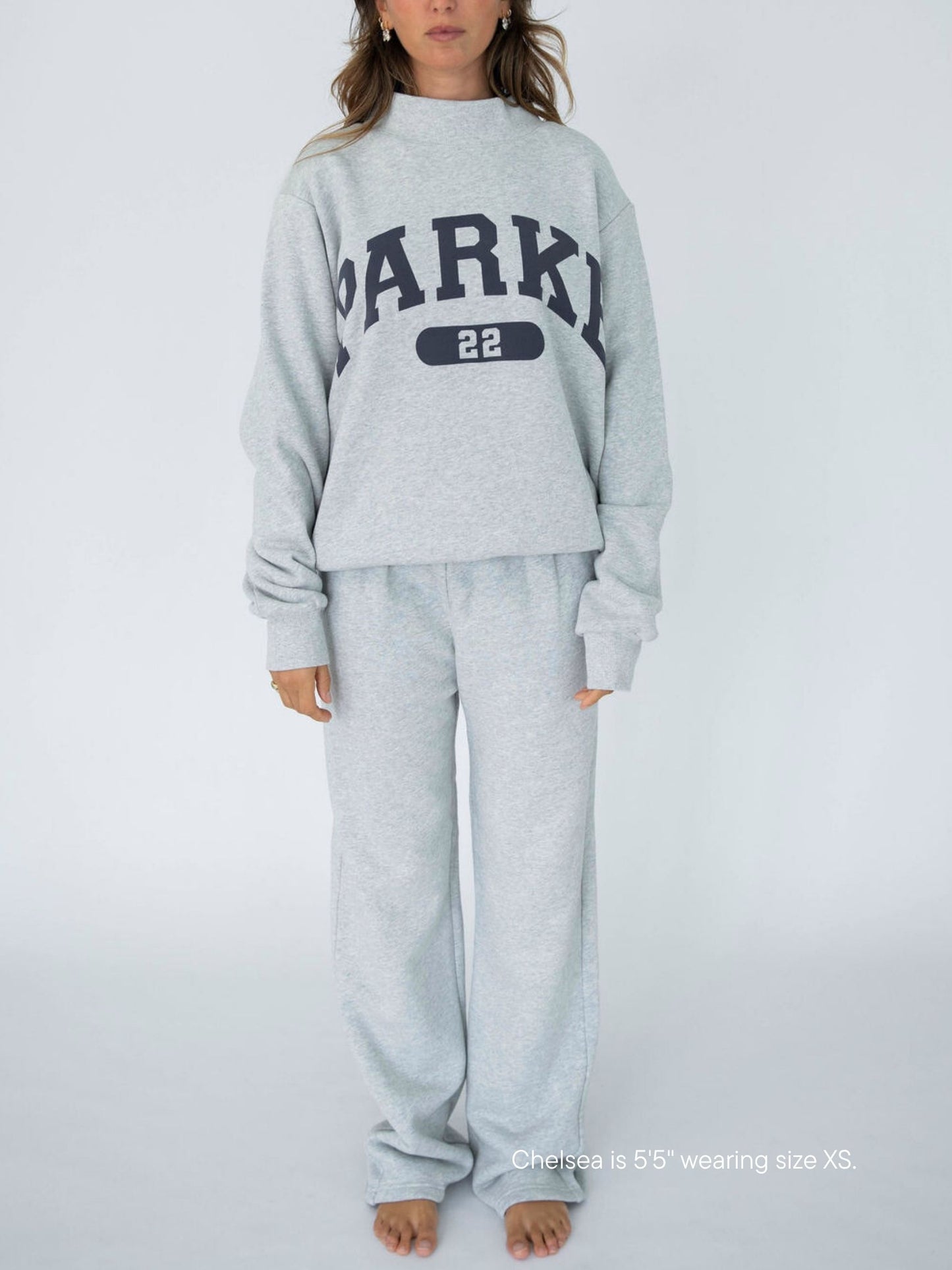 boxer sweatpants -classic grey