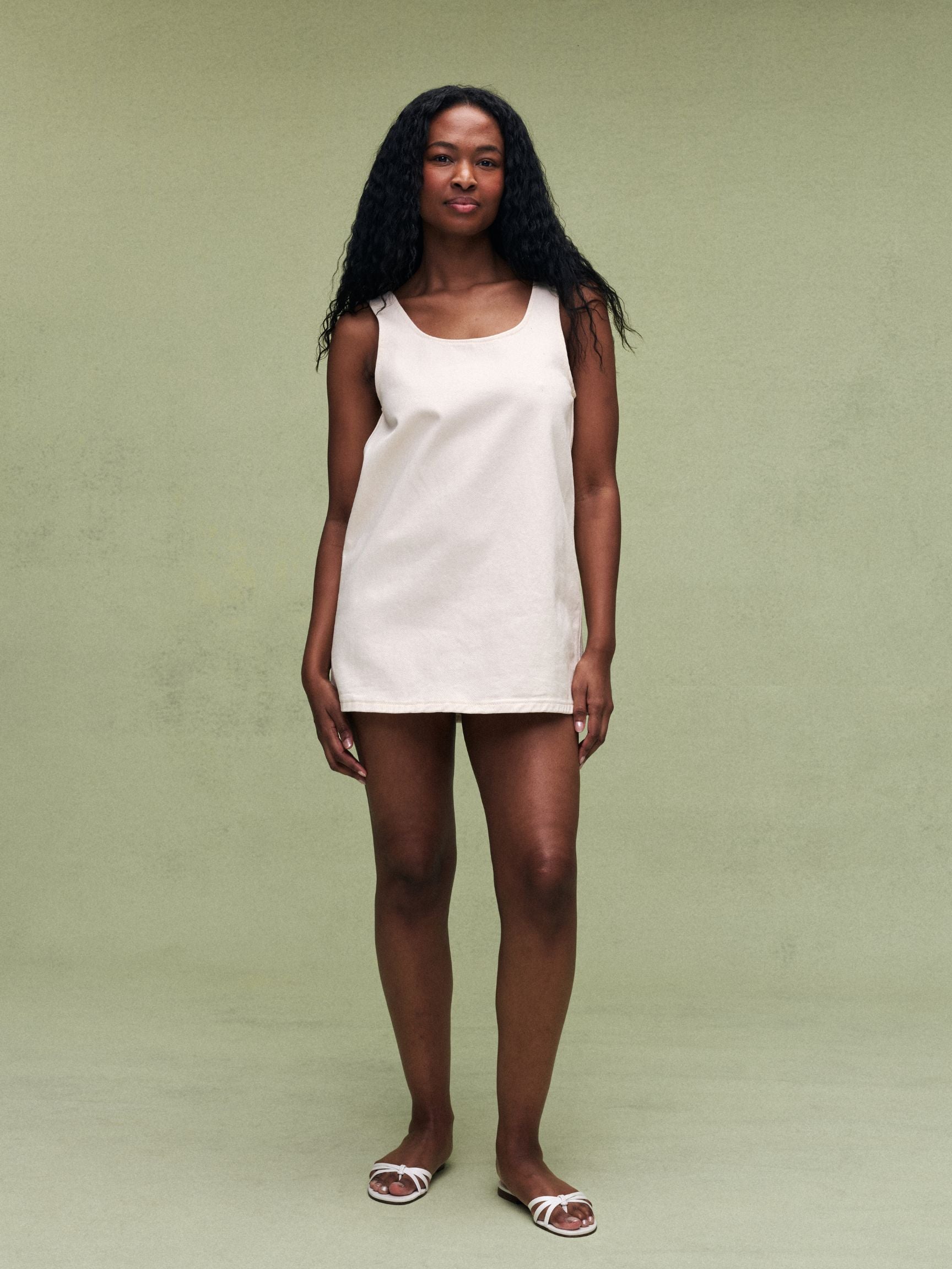 parke denim dress Parke Denim Mini Dress by Parke