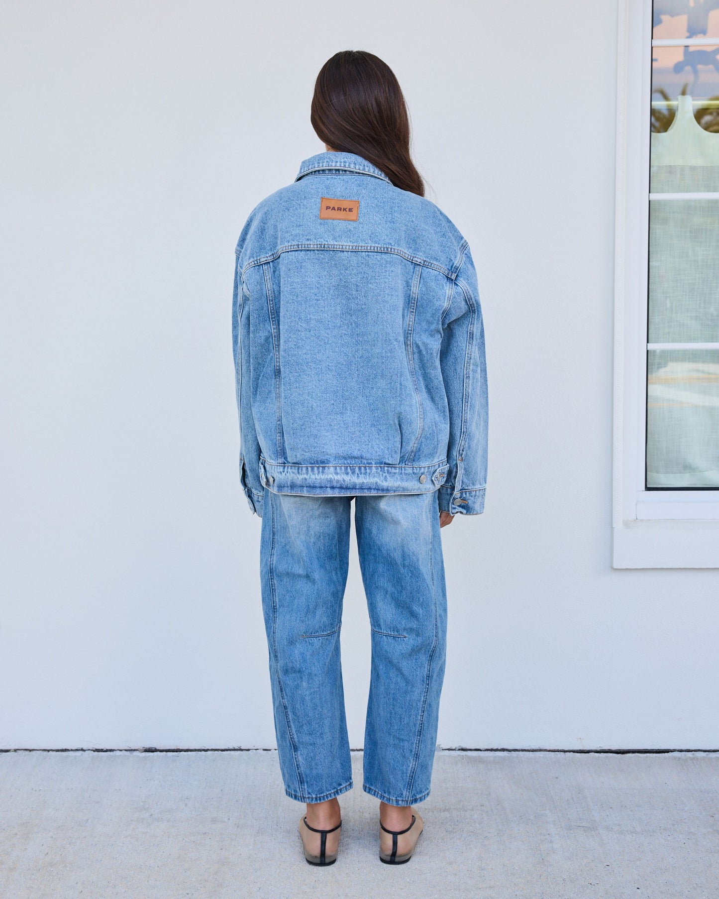 Oversized Denim Jacket - Vintage Wash