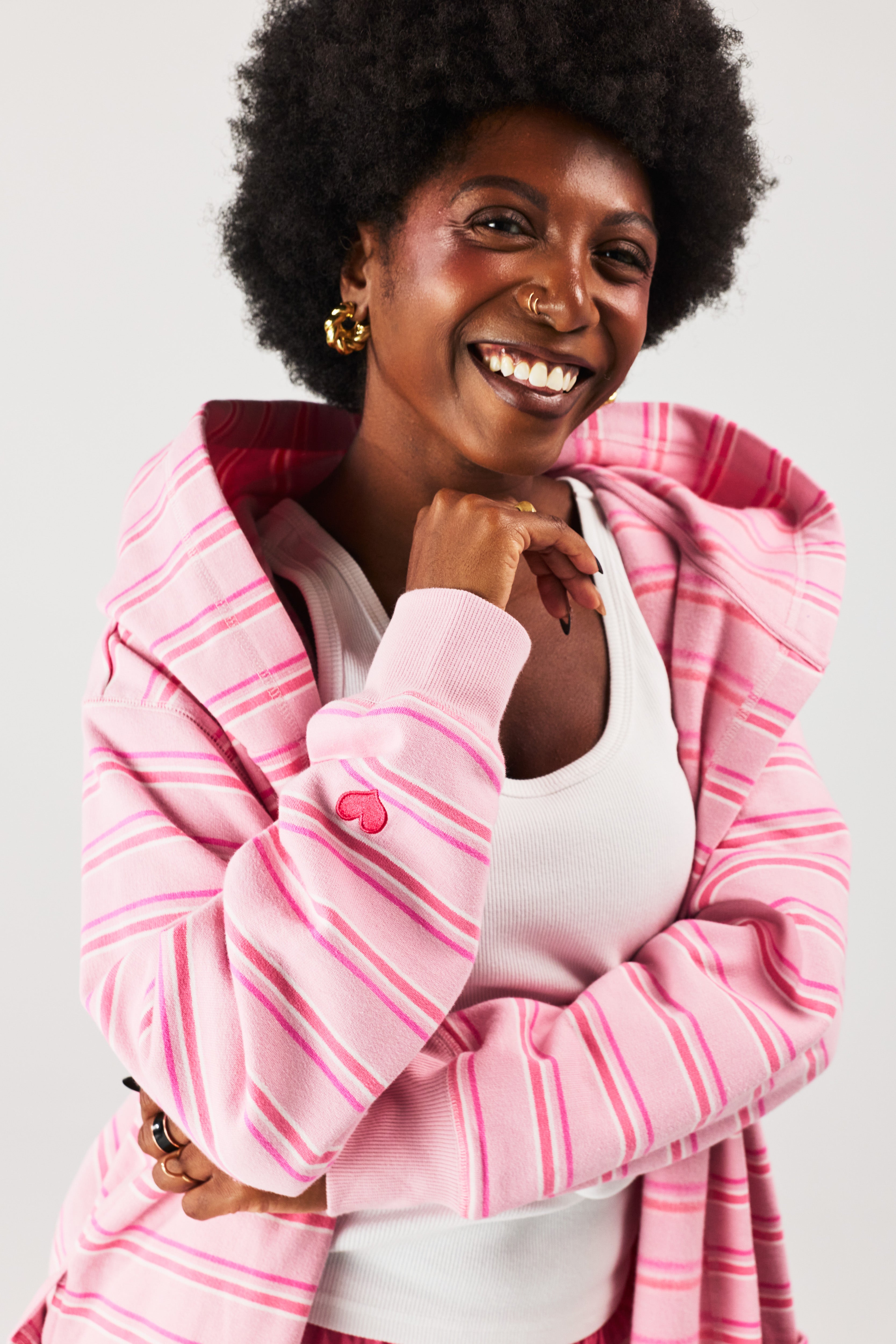 Robe - Fairy Stripe – PARKE Robe - Fairy Stripe – PARKE