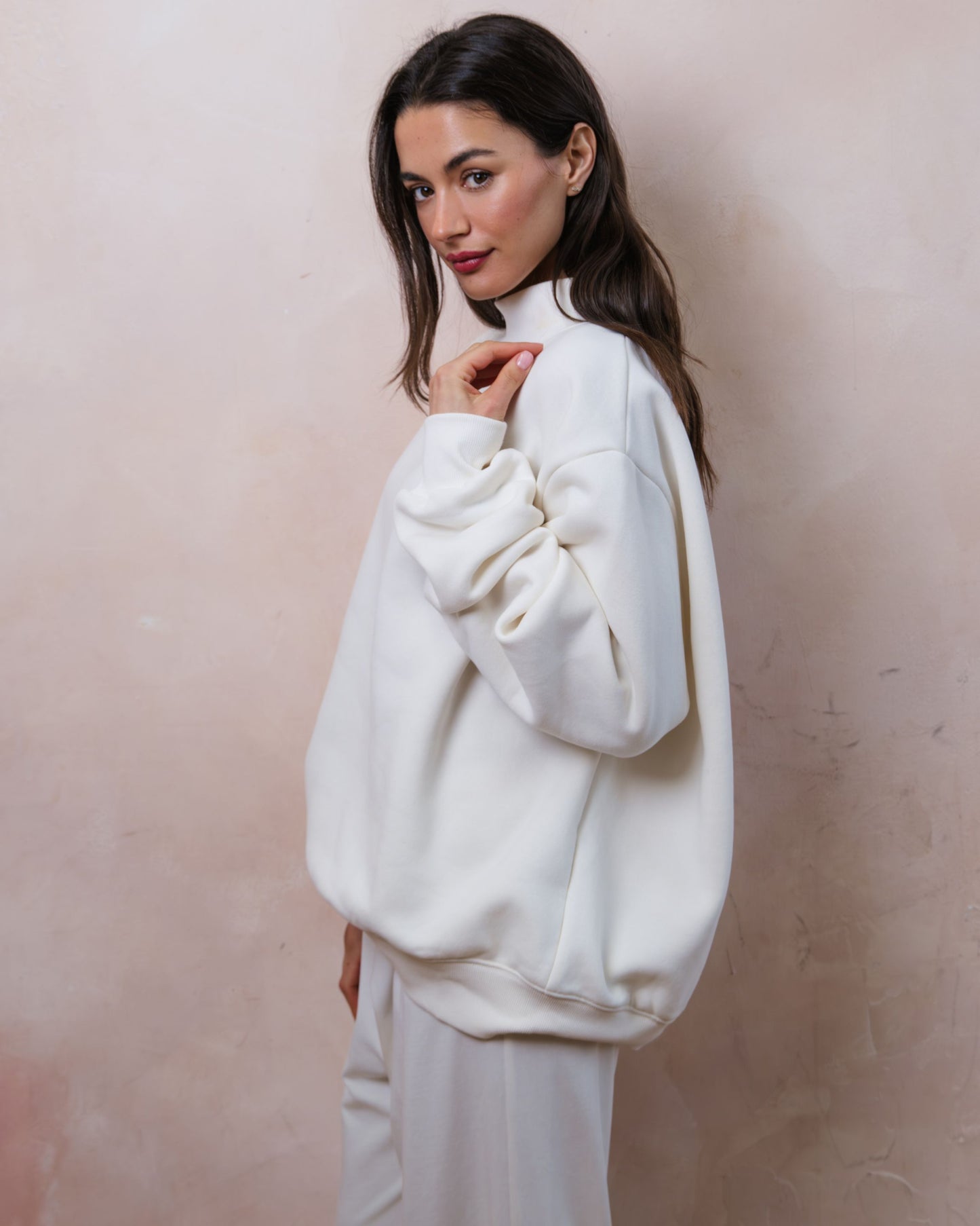 Bridal Classic Mockneck - Pearl