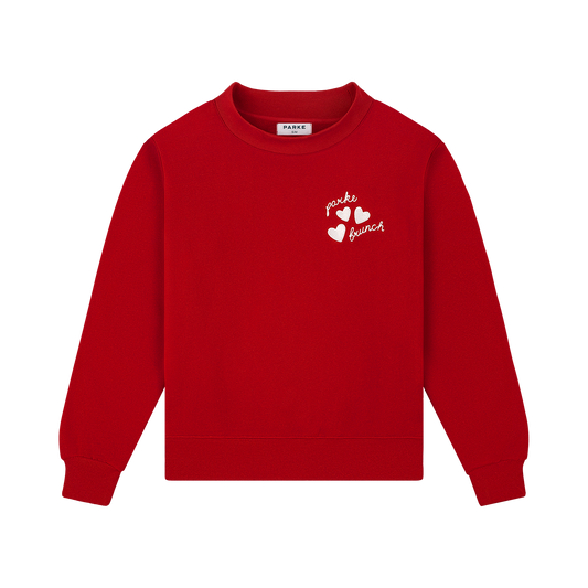 Brunch Mockneck -red
