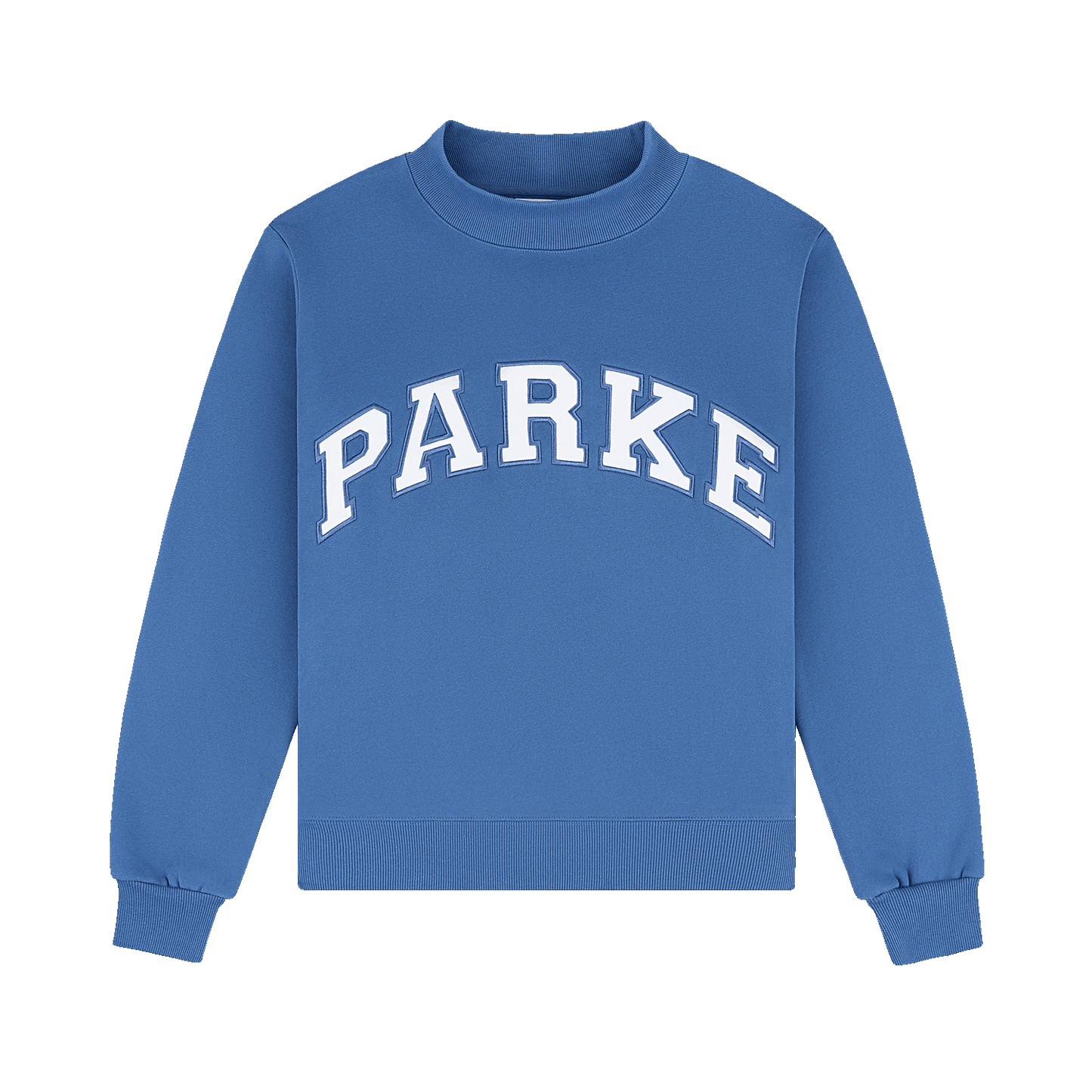 Varsity Mockneck - Washed Indigo