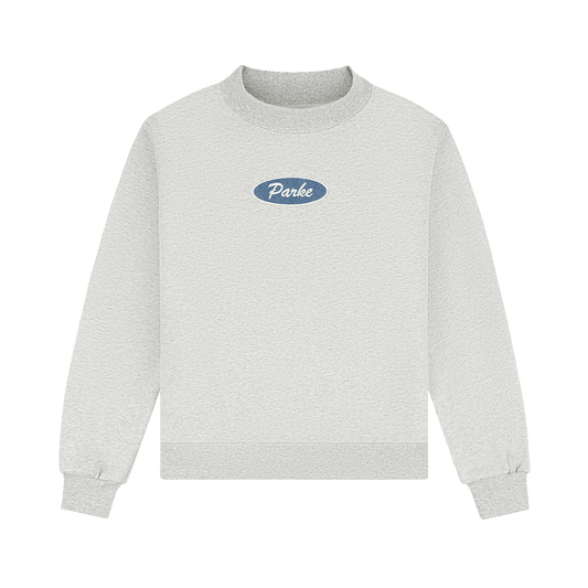 Signature Patch Mockneck - Classic Grey