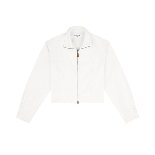 Slim Fit Jacket - White