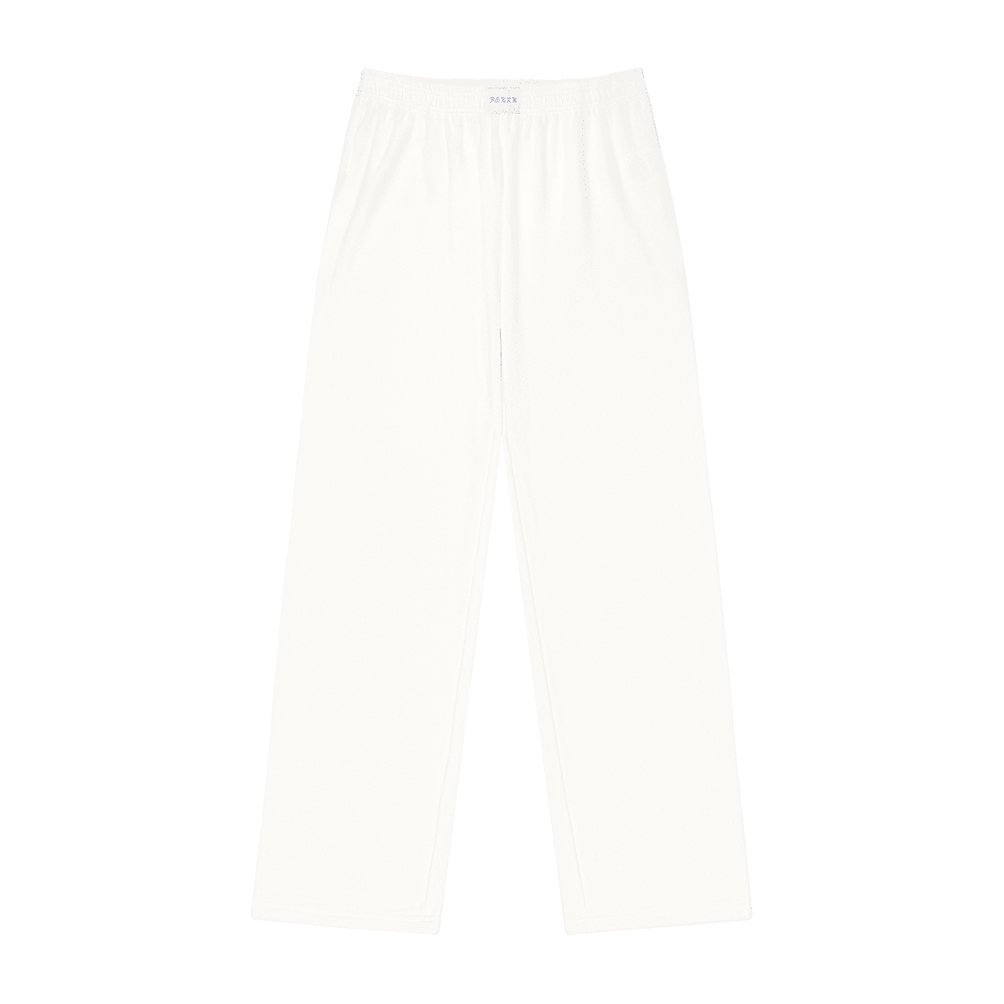Towel Terry Boxer Sweatpants - White