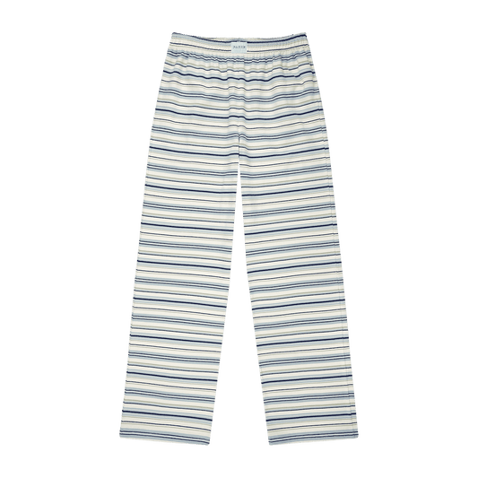 Cotton Boxer Pants - Sea Stripe