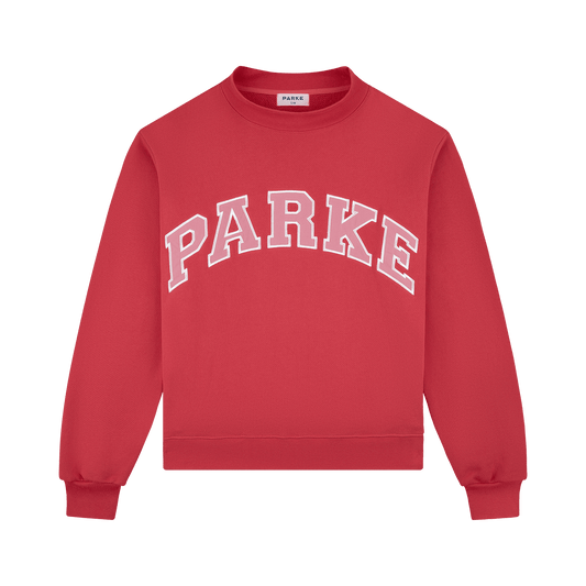 Varsity Mockneck - Flamingo