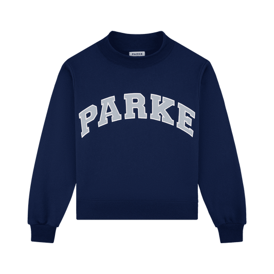 Varsity Mockneck - Seabreeze