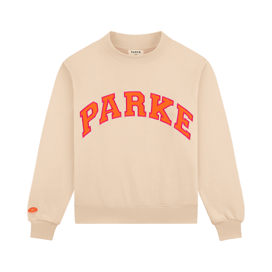 Parke x Dunkin' Varsity Mockneck - Latte