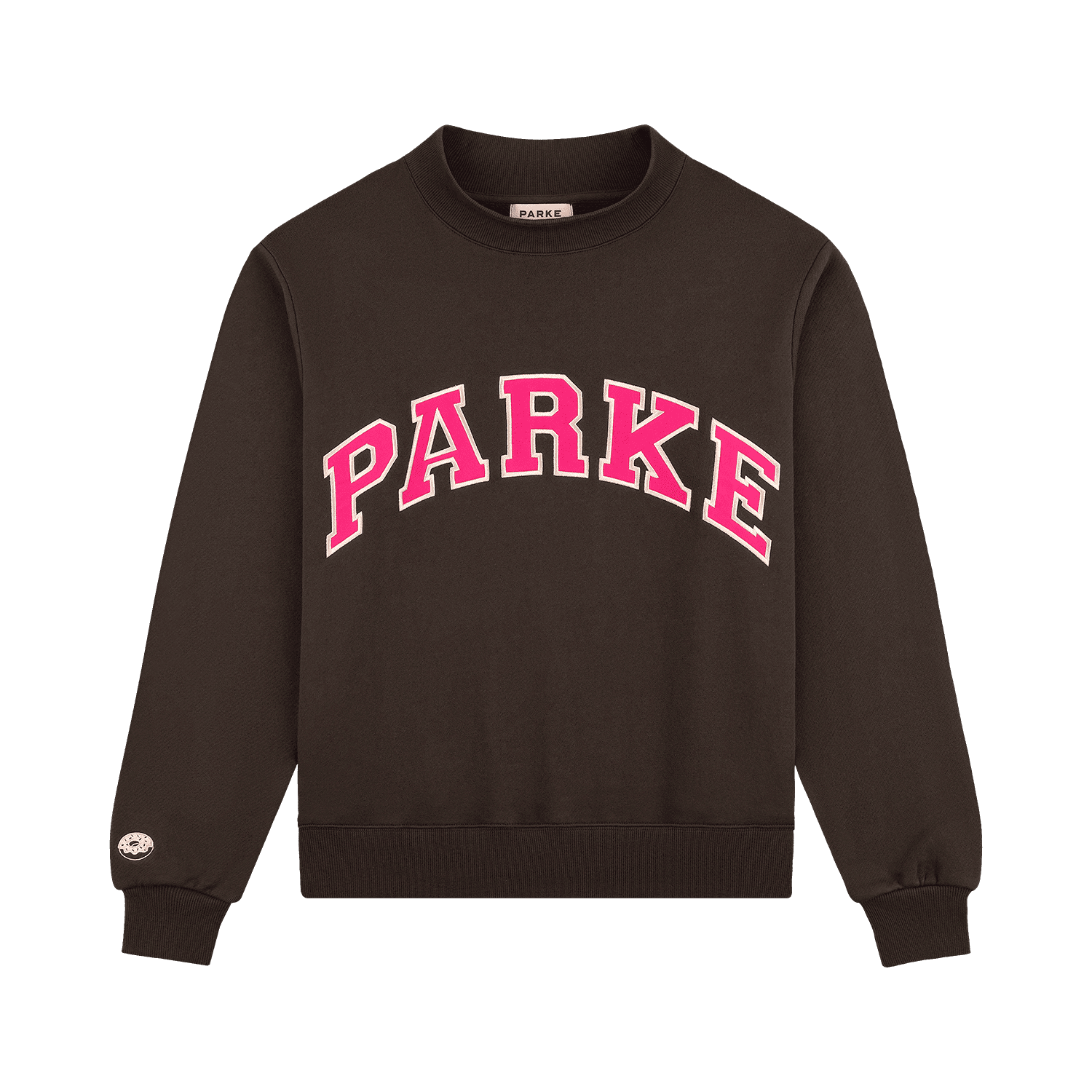 Parke x Dunkin' Varsity Mockneck - Espresso