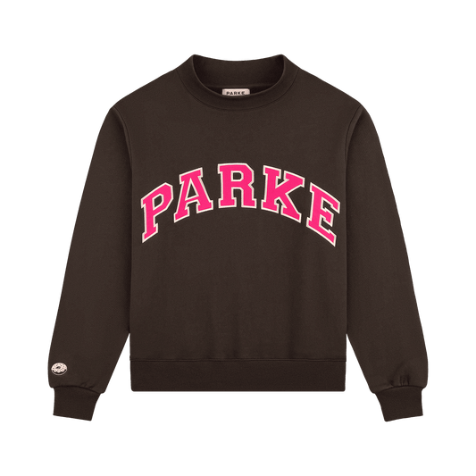 Parke x Dunkin' Varsity Mockneck - Espresso