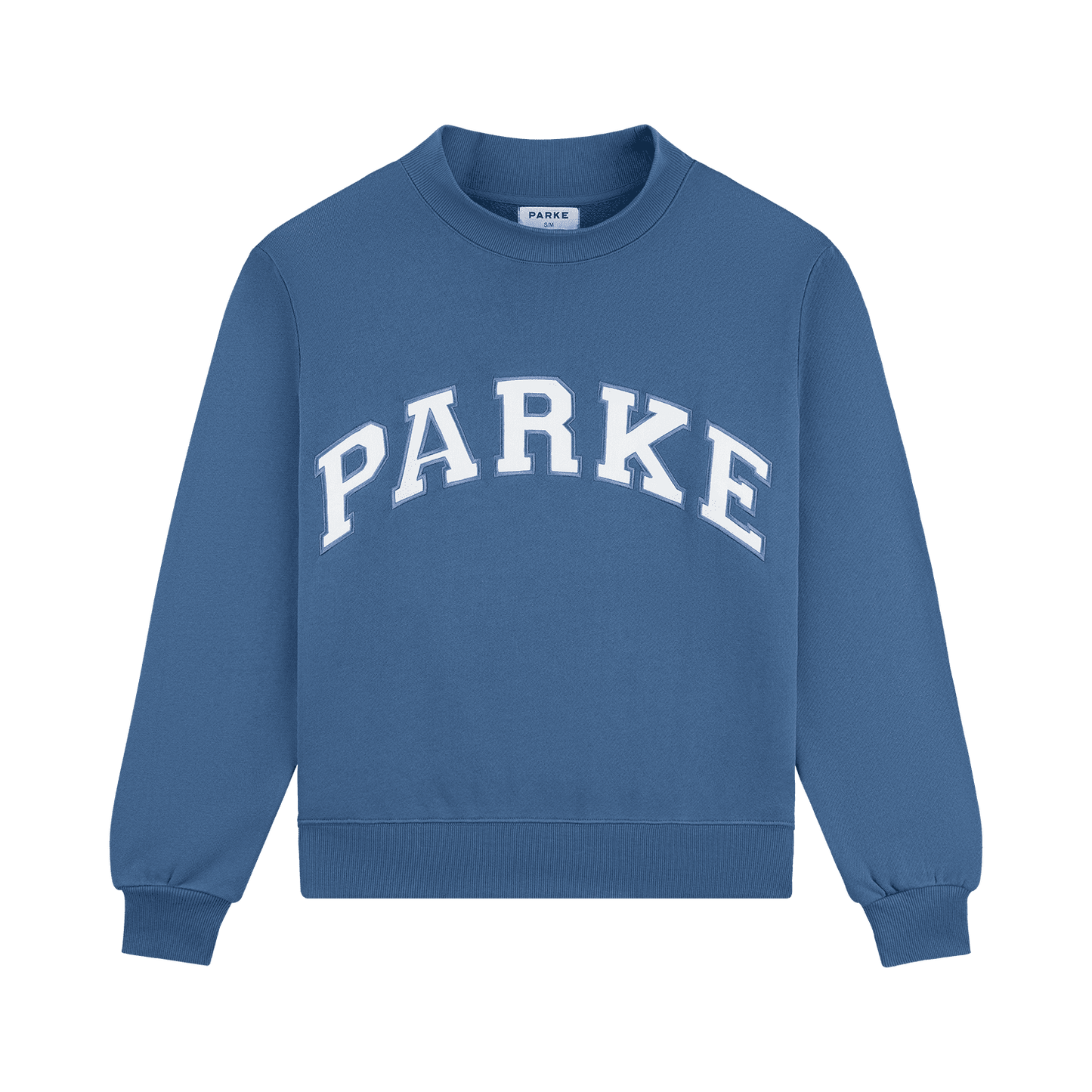 Varsity Mockneck - Washed Indigo