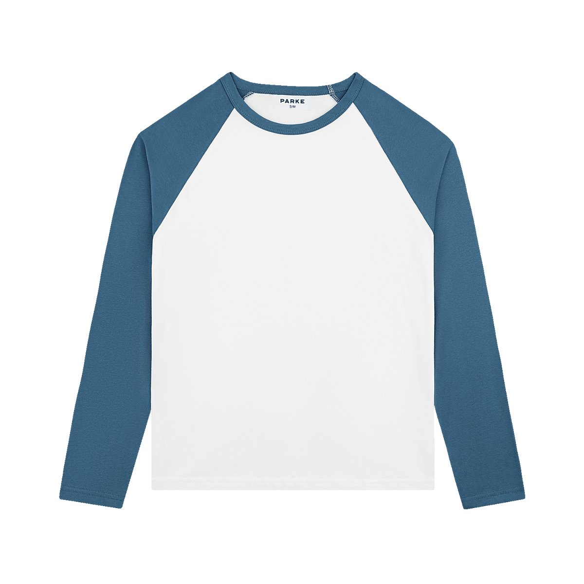 Raglan Long Sleeve T-Shirt - Bluestone