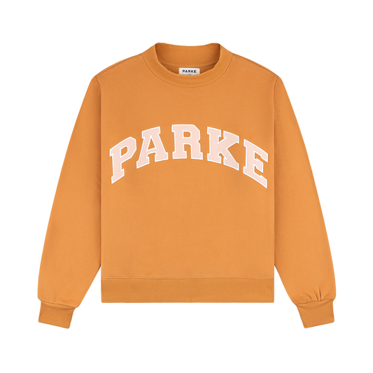 Varsity Mockneck - Butterum + Rose