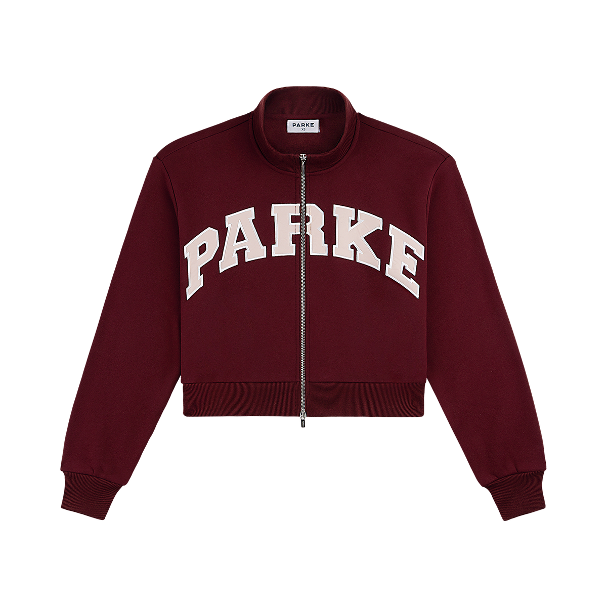 Zip Up Varsity Mockneck - Mulled