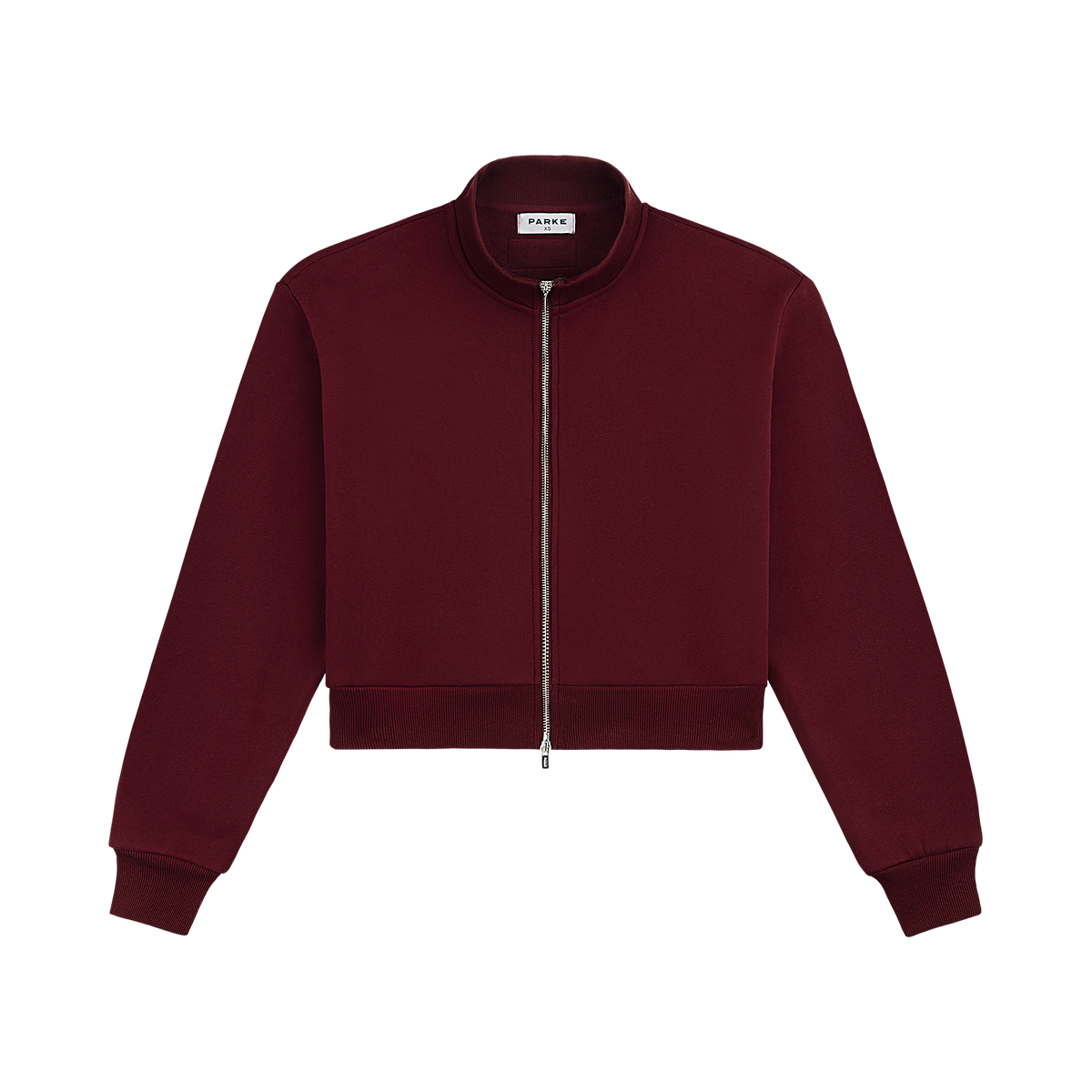Zip Up Mockneck - Port