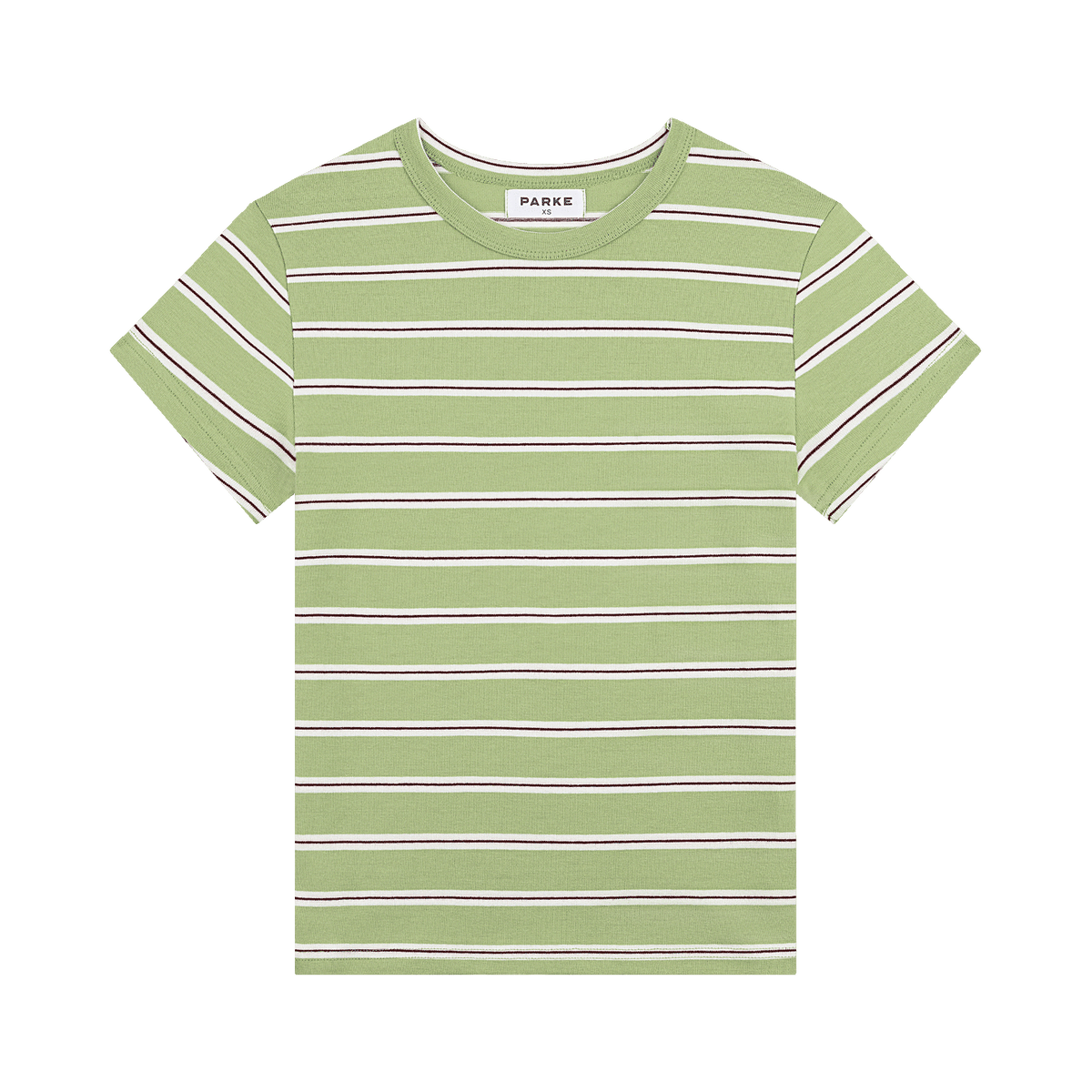 Striped T-Shirt - Matcha – PARKE