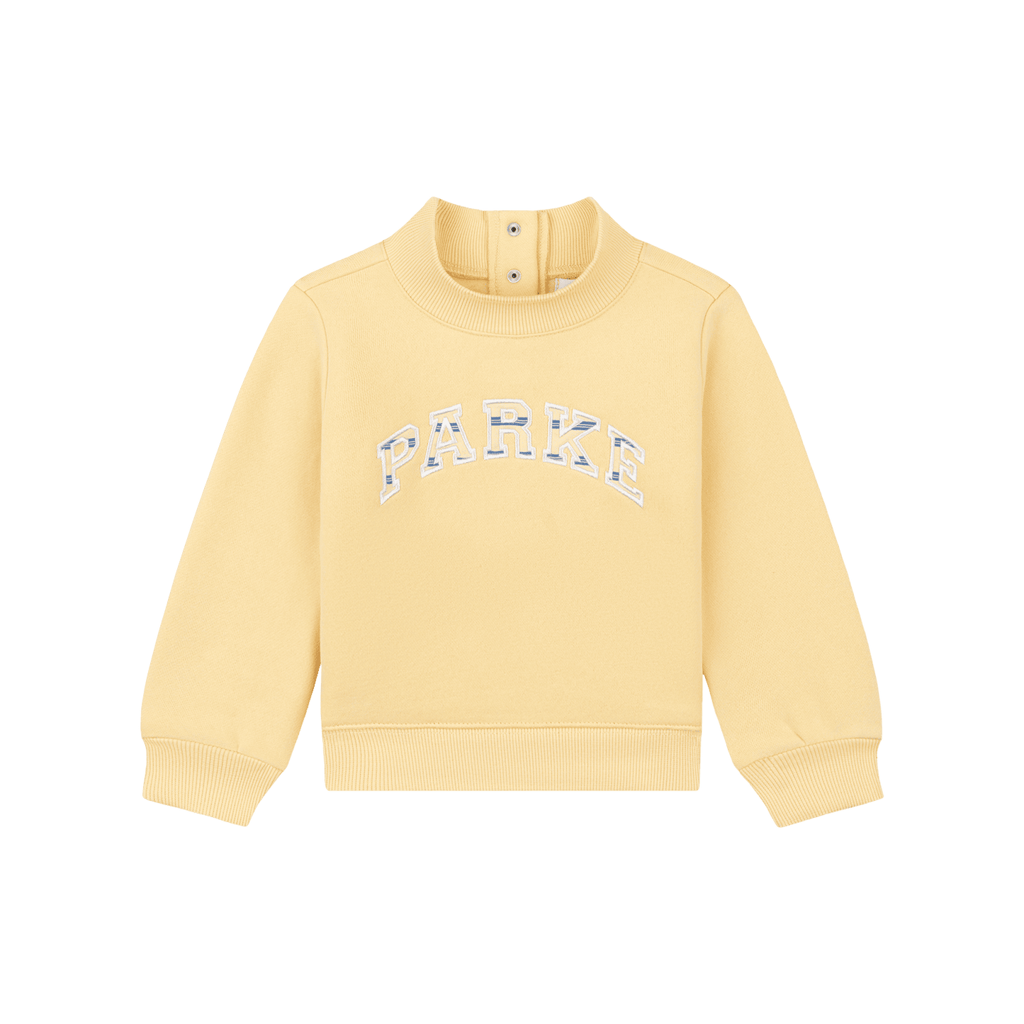Kids Varsity Mockneck - Peel + Peel Stripe