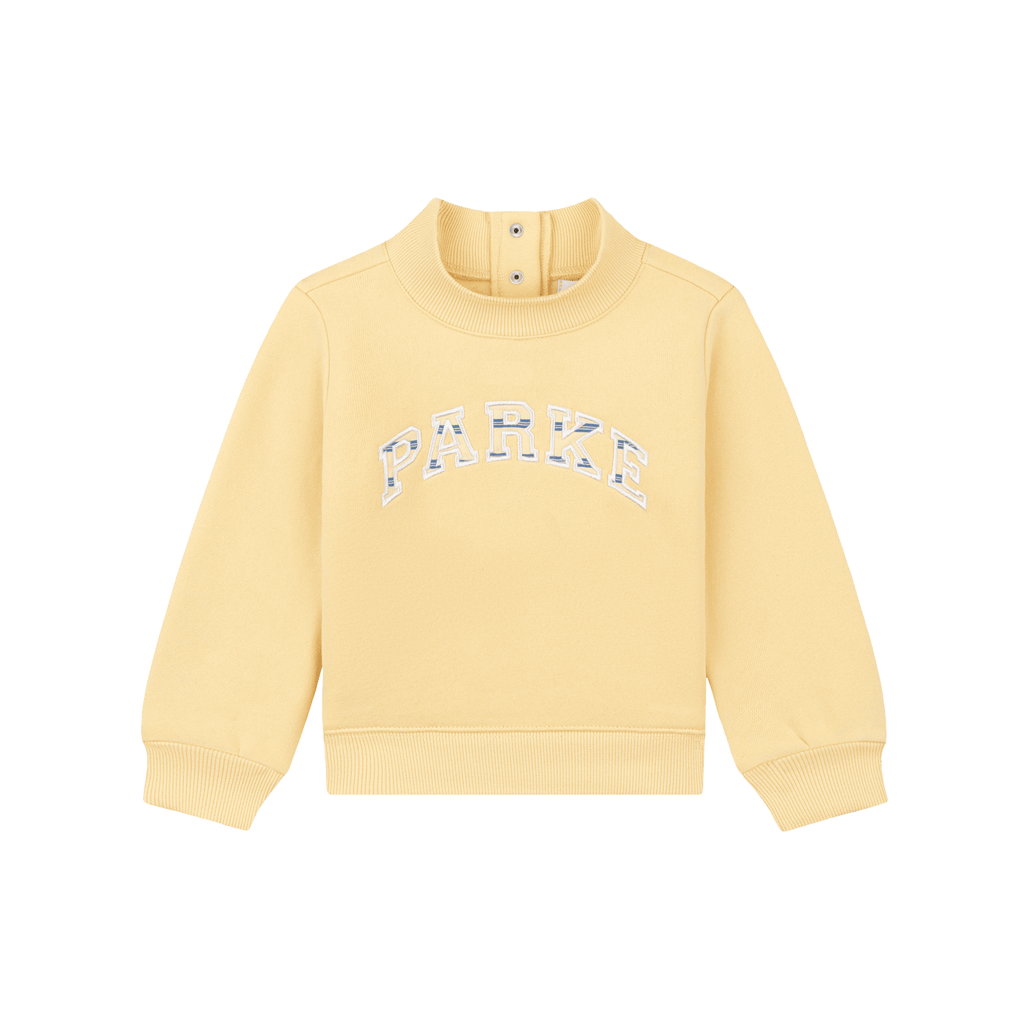 Kids Varsity Mockneck - Peel + Peel Stripe