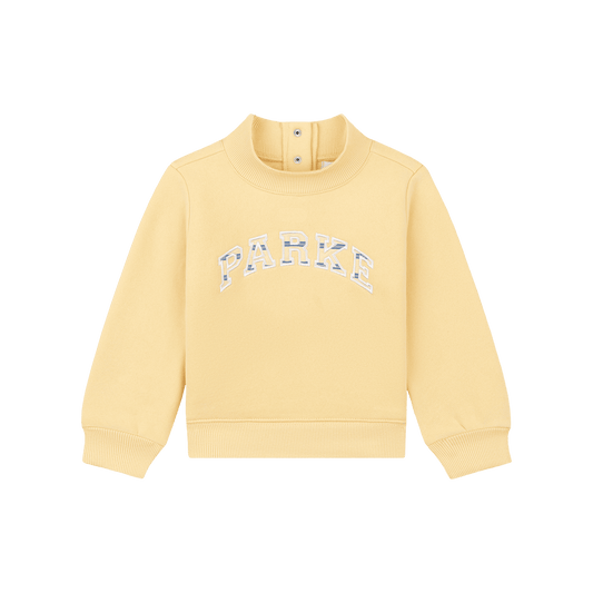 Kids Varsity Mockneck - Peel + Peel Stripe