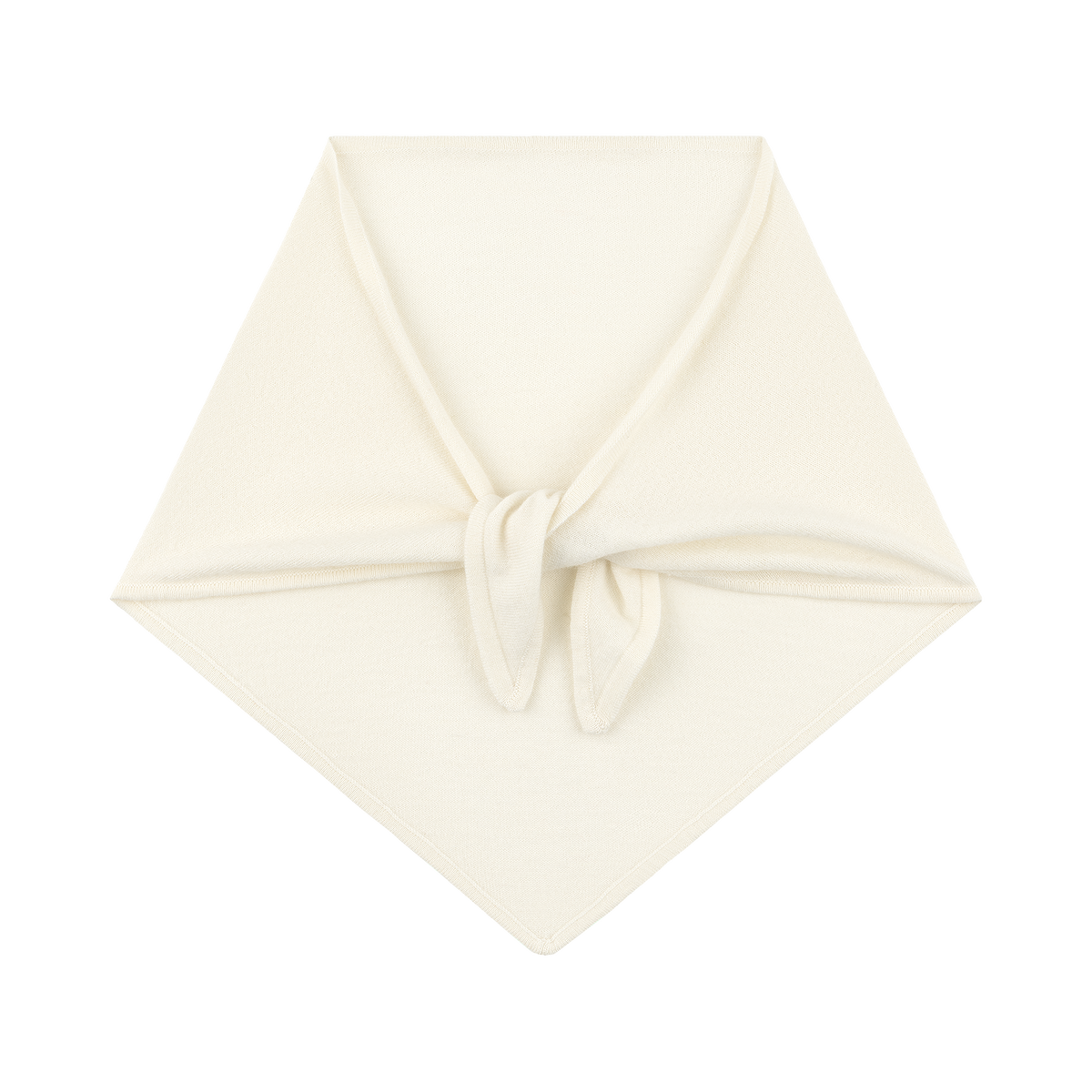Triangle Scarf - Cream
