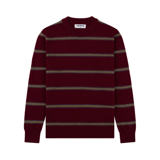 Pullover Sweater - Port Stripe